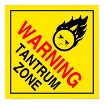 Tantrum Zone Poster posters