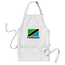 Tanzania Flag aprons