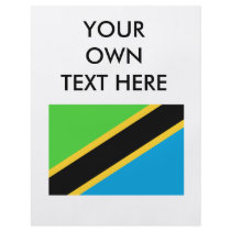 Tanzania Flag Flyer Design
