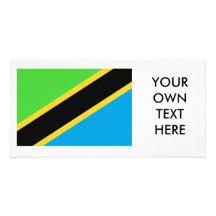 Tanzania Flag Picture Card