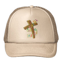 tanzendes Notenkreuz Baseballmütze