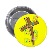 tanzendes Notenkreuz Buttons