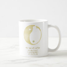 tao of coffee mug