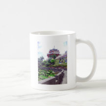 Taoist temple foto mug
