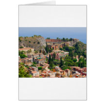 Taormina amphitheatre 4 cards