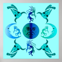 Taos Moon Posters