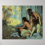 Taos Turkey Hunters by Eanger Irving Couse Print