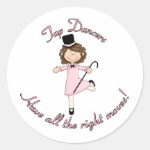Tap Dancers Have All The Right Moves Sticker
