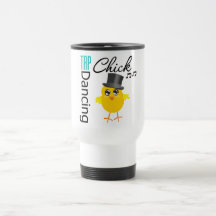 Tap Dancing Chick 4 Coffee Mugs