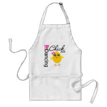 Tap Dancing Chick Aprons