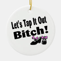 Tap Dancing Christmas Ornaments