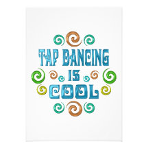Tap Dancing is Cool Custom Invite