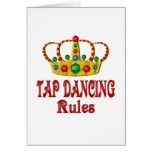 TAP DANCING RULES CARDS