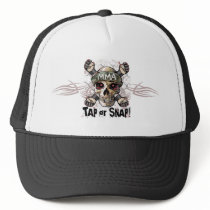 Tap or Snap MMA Skull Gear Mesh Hats