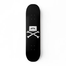 Tape & Crossbones Music Pirate Piracy Home Taping Skate Decks