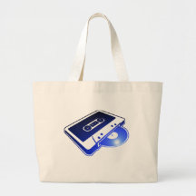 Tape n Record Canvas Bags