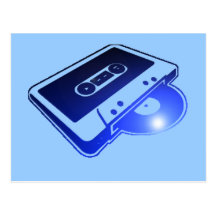 Tape n Record Postcard