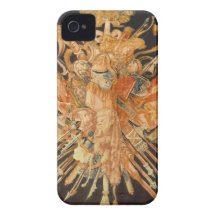 Tapestry depicting war trophies (textile) iPhone 4 Case-Mate case