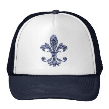 Tapestry Fleur de lis 1 Hats