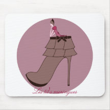 tapis bottine tapis de souris