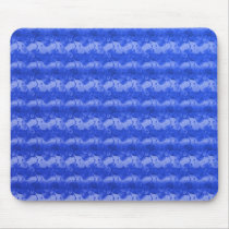 Tapis de souris bleu