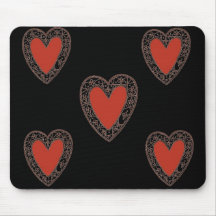 Tapis de souris d'amour