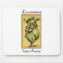 Tapis de souris de Cajun Kuntry