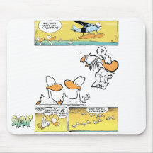 Tapis de souris de canard de marais