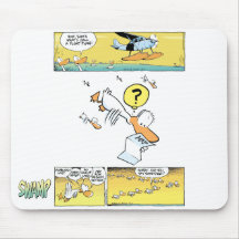Tapis de souris de canard de marais