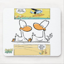 Tapis de souris de canard de marais