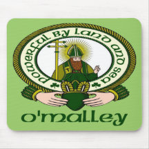 Tapis de souris de devise de clan d'O'Malley