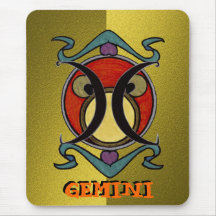 TAPIS DE SOURIS DE GÉMEAUX