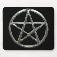 Tapis de souris de pentagramme