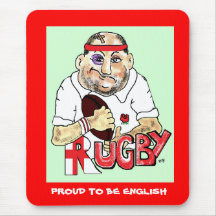 TAPIS DE SOURIS DE RUGBY