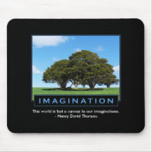 Tapis de souris d'imagination