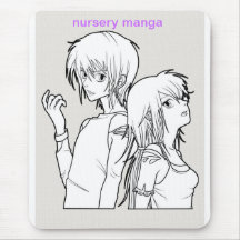 tapis de souris manga