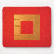 tapis de souris rouge moderne deisgn contemporain