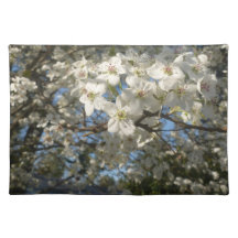 Tapis d'endroit de cornouiller sets de table