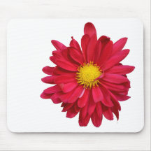 tapis souris fleur rouge tapis de souris