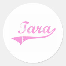 Tara Classic Style Name Stickers