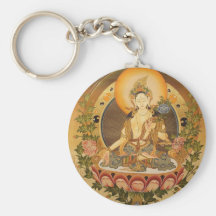 Tara (Female Buddha) Keychain