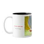 Tara Henry Handle with Care...Two-tone Mug