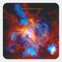 Tarantula Nebula Square Stickers