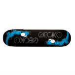 Tarente Ebony (Cyan) Skateboard Deck