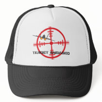 Target Engaged Flight Simulator Pilot Display Mesh Hats