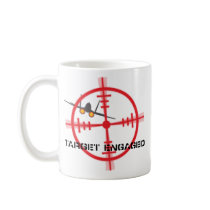Target Engaged Flight Simulator Pilot Display Coffee Mug