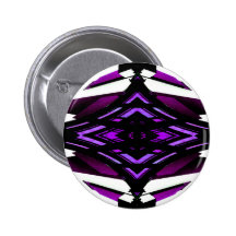 Target Style Magenta Urban Futurism Design Button