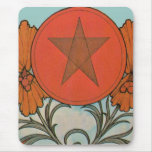 TAROT CARD ACE OF PENTACLE MOUSE PADS