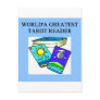 tarot card reader reading design postcards