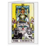 tarot-chariot greeting card